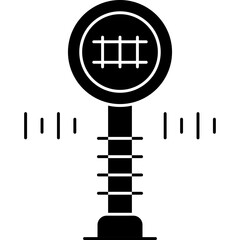 Road Sign Icon Vector Element