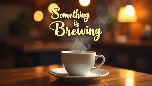 An intriguing and imaginative visual theme hinting at anticipation and transformation. Whether depicted through swirling clouds, glowing cauldrons, rising steam, or abstract energy forms