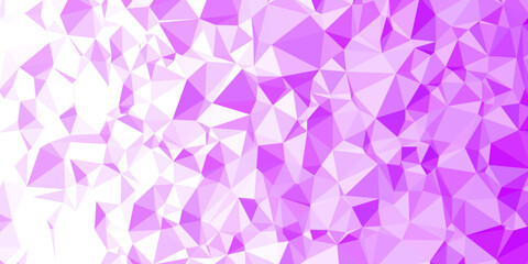 Fototapeta premium abstract background consisting of triangles, polygon gradient background illustration.