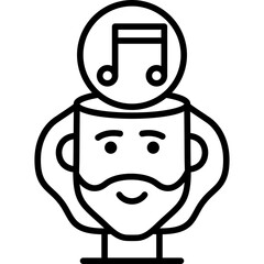 Music Icon Vector Element