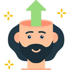 Thinking Icon Vector Element