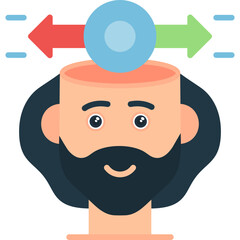 Thinking Icon Vector Element