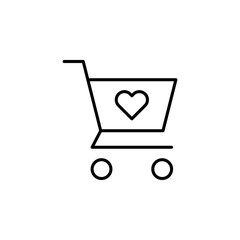 Wishlist Cart Icon for E-Commerce Platform