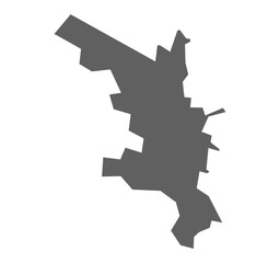 Jhargram District map West Bengal State India