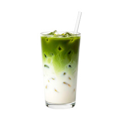 refreshing iced matcha latte cool creamy and perfectly balanced