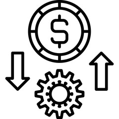 Growth Icon Vector Element