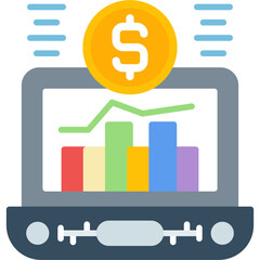 Analytics Icon Vector Element