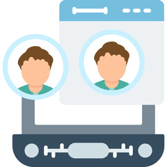 Fototapeta premium Meeting Icon Vector Element
