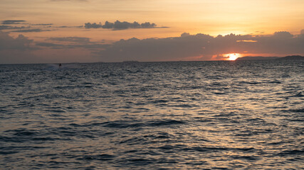 Beach Scenes, Sunsets and Jet Skis at Thailand