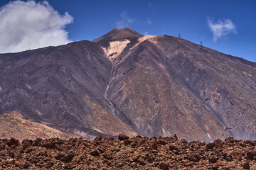 Pico del Teide with cable car