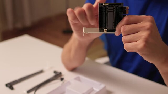 Installed in the system unit of the computer i adherent - transmitter for wireless network WIFI