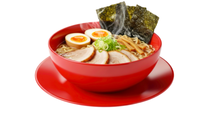 steaming bowl of delicious ramen perfect for restaurant menus