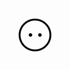 plug type c icon sign vector