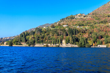 Fototapeta premium Breathtaking view of Lake Como, Lombardy, Italy