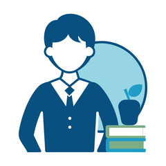 Minimalist Backpack Line Art Vector – Simple Outline Drawing of Travel Bag on White Background