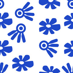 seamless pattern with flowers