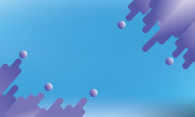 Futuristic background illustration with blue and purple gradient, featuring abstract dripping lines and 3D spheres. This modern design evokes a tech-inspired and dynamic feel, perfect for presentation