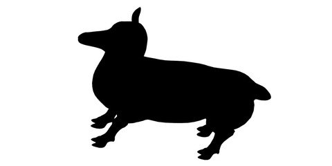 Alpaca Silhouette Design side view