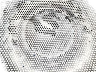 Abstract halftone background, honeycomb halftone aesthetics, minimal dot design