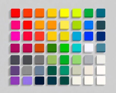 Campione di colori a 30 quadrati