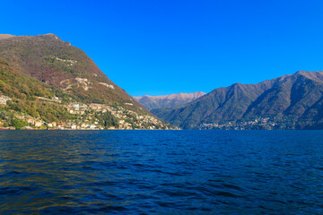 Breathtaking view of Lake Como, Lombardy, Italy