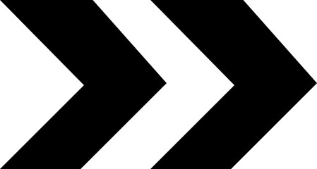 Black arow icon vector silhouette design isolated on white background transparent icon on a transparent background .Curve Arrow right side direction in black color on a plain white background