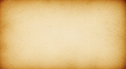 Obraz premium Vintage Sepia Parchment with a Dramatic Vignette and Fibrous Texture.