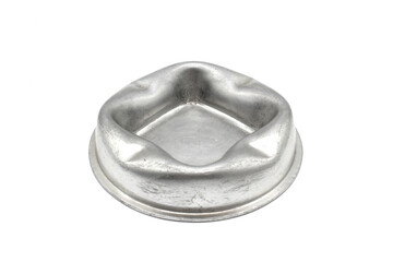 Ashtray, isolated on a white background	
