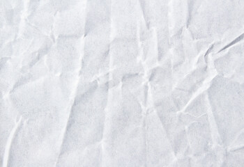 White creased crumpled glued paper poster mockup texture background