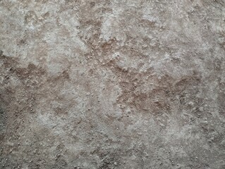 Close up of soil surface texture background 