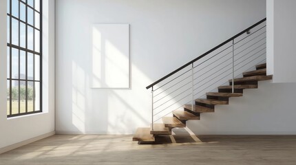 Empty display refrigerator 