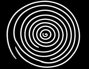 Obraz premium Abstract Spiral Pattern Design