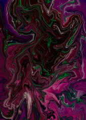 Fototapeta premium an abstract background work that is formed from the synergy of a harmonious blend of attractive marker colors