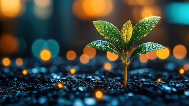 Global Electricity Price Surge and Renewable Energy Investment Financial Chart Showing Stock Market Growth Analytics