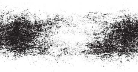 Dirty or dust film grain speck grit grunge overlay on white background grain noise Speckle grain dot white paper noise texture with distress effect vector illustration pattern background.