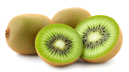 kiwi isolated on white background