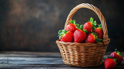 basket of strawberries