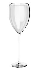 empty wine glass