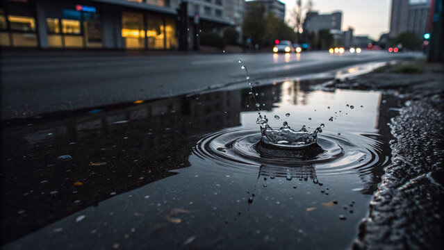 Puddle Ripple City Ripple Effect