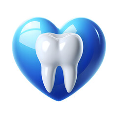 tooth icon on white