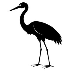 Obraz premium heron on the beach