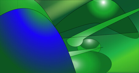 green, illustration, wallpaper, vector, light, design, concept, template, color, pattern
