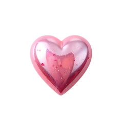 Fototapeta premium Pink Glitter Heart 