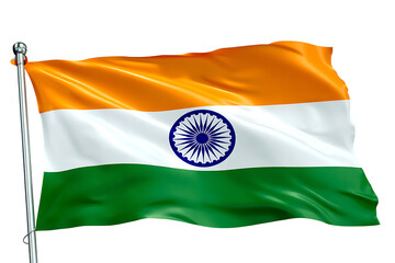 15 August Indian Happy Independence Day Celebration Poster Design Template, illustration of abstract tricolor banner with Indian flag for 15th August Happy Independence Day of India