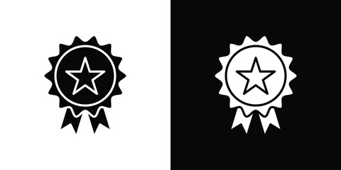 Rosette icon Pixel perfect vector graphics. Symbol, logo illustration.