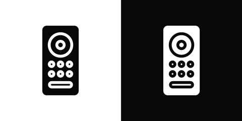 Remote control icon Pixel perfect vector graphics. Symbol, logo illustration.
