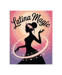 Hispanic Heritage Month T-shirt & Clipart – Latin Culture Symbols, Maracas, Sombreros, Papel Picado, Dancers, Food, Music Elements for Sublimation, Stickers, Crafts, Education & Celebration