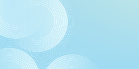 Modern abstract background, blue white gradations, circle effect,shape memphis, trendy , vector