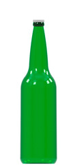 green beer bottle