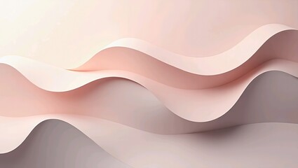 Obraz premium Matte abstract layers with subtle overlapping textures
